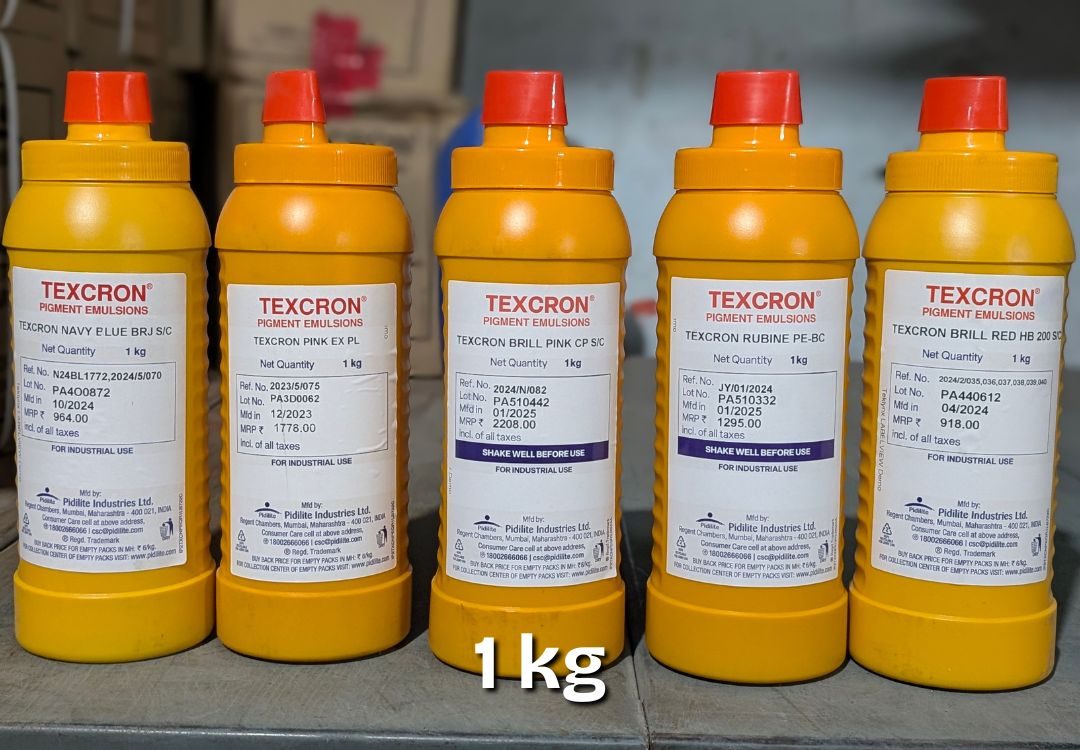 Pigment Emulsion for screen printing