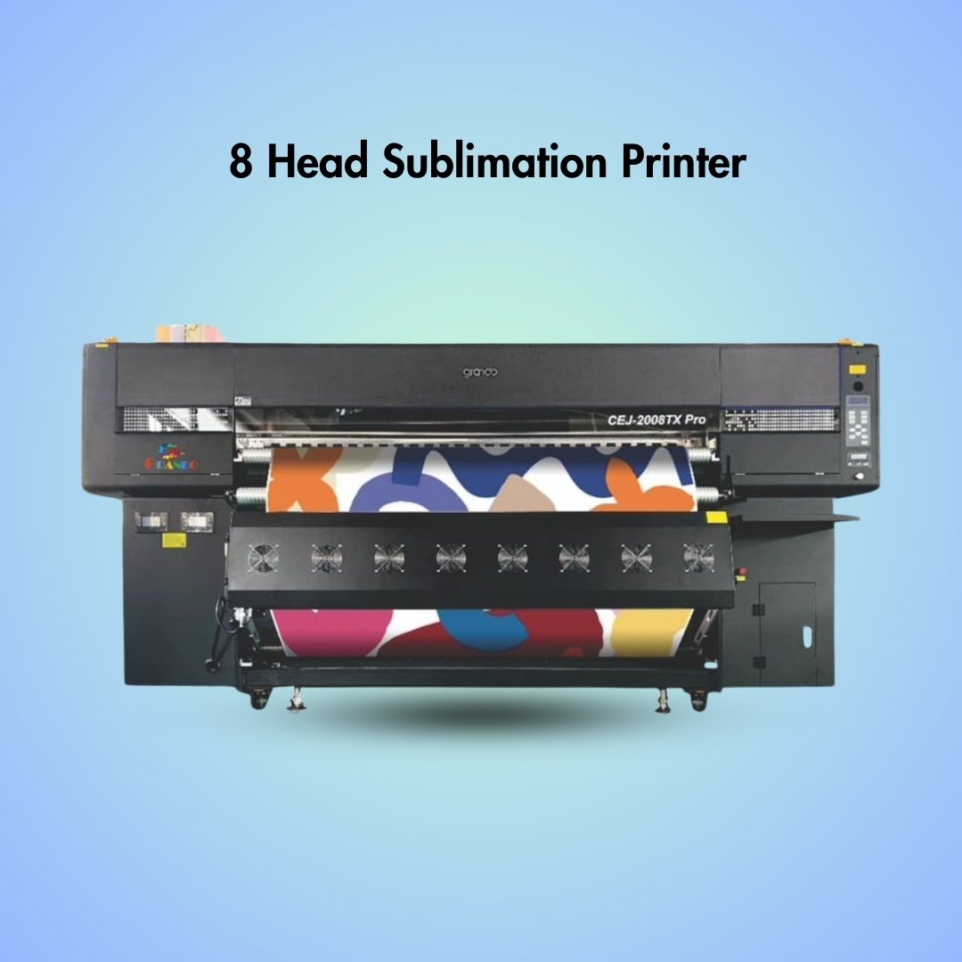 8 Head Sublimation Printer