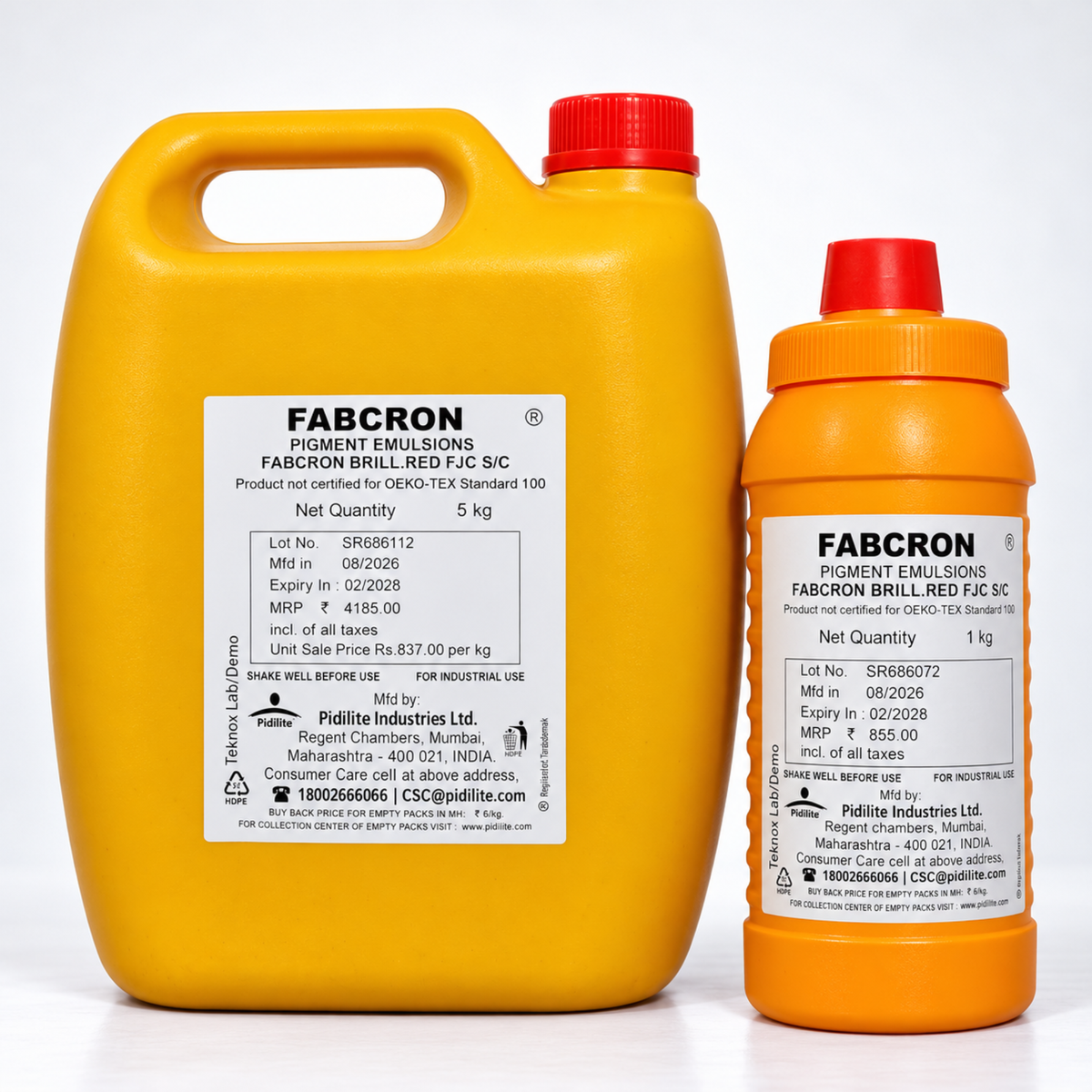 FABCRON BRILL RED FJC S/C – PIGMENT EMULSION