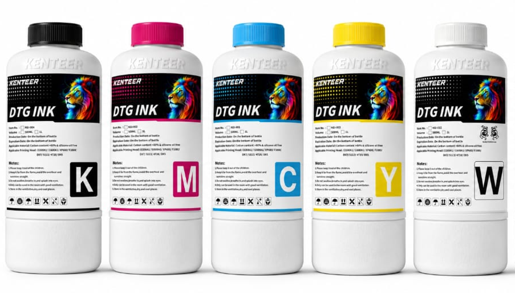 DTG Textile Ink | Vibrant Water-Based Ink for Direct-to-Garment Printing