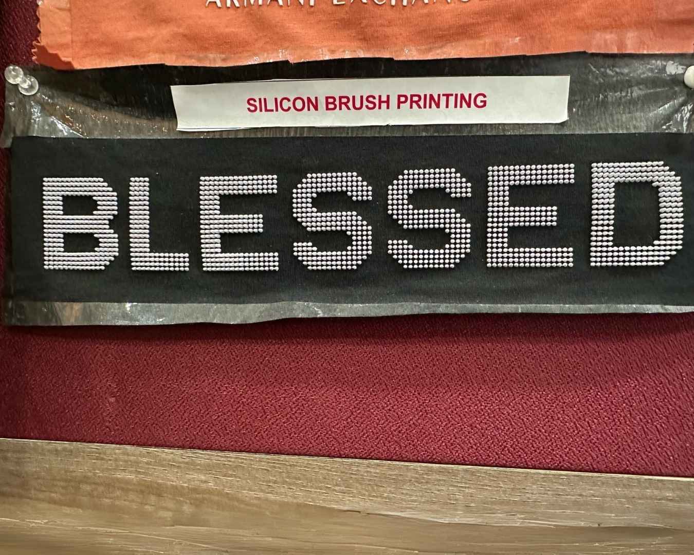 Silicon Brush Effect