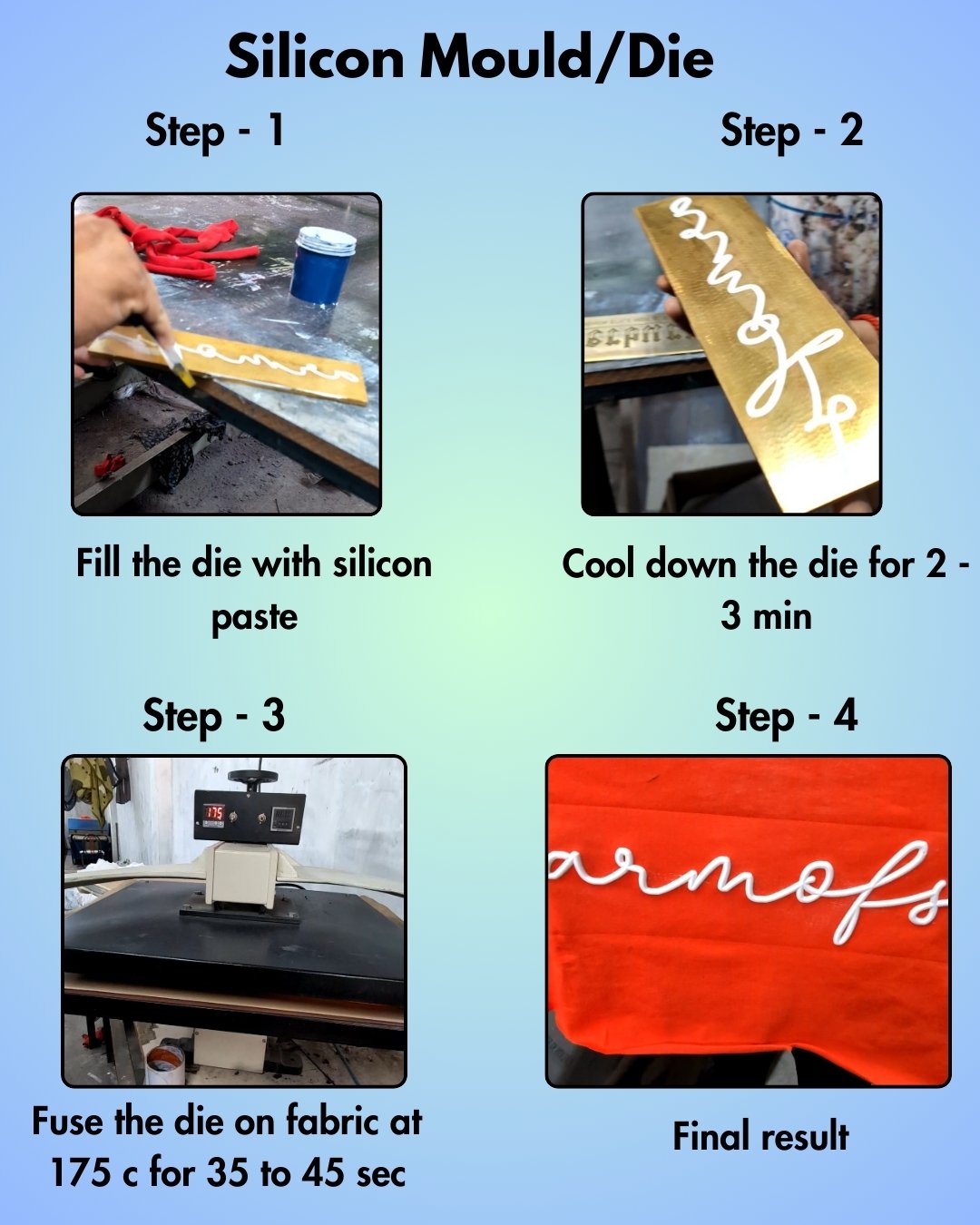 Direct Mould Silicone/Die