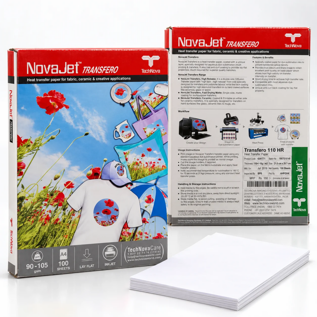 NovaJet Transfero – Sublimation Paper A4 Size