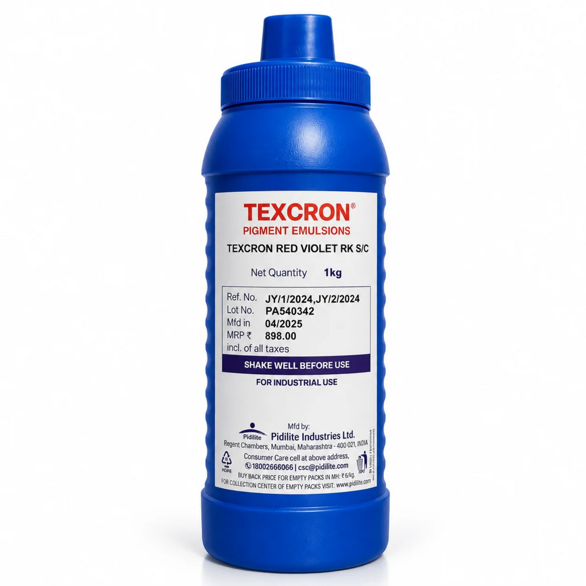 TEXCRON RED VIOLET RK S/C – Pigment Emulsion