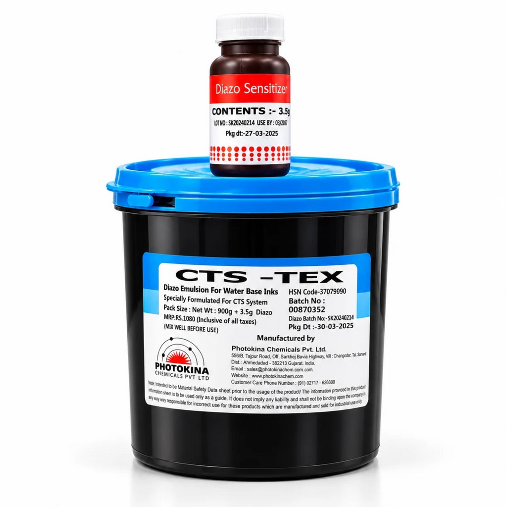 CTS-TEX Diazo Emulsion for Water-Based Inks – Photokina Chemi
