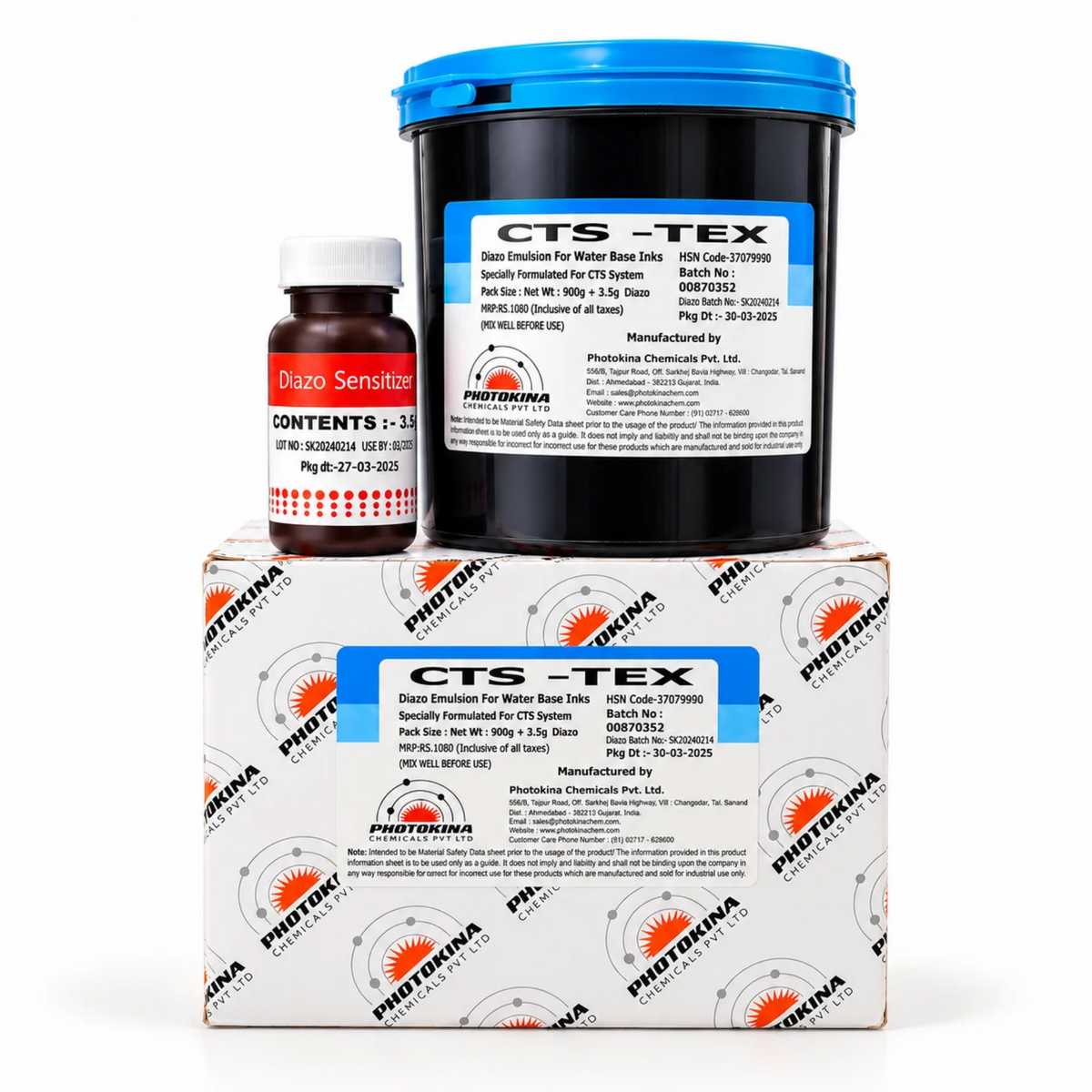 CTS-TEX Diazo Emulsion for Water-Based Inks – Photokina Chemi