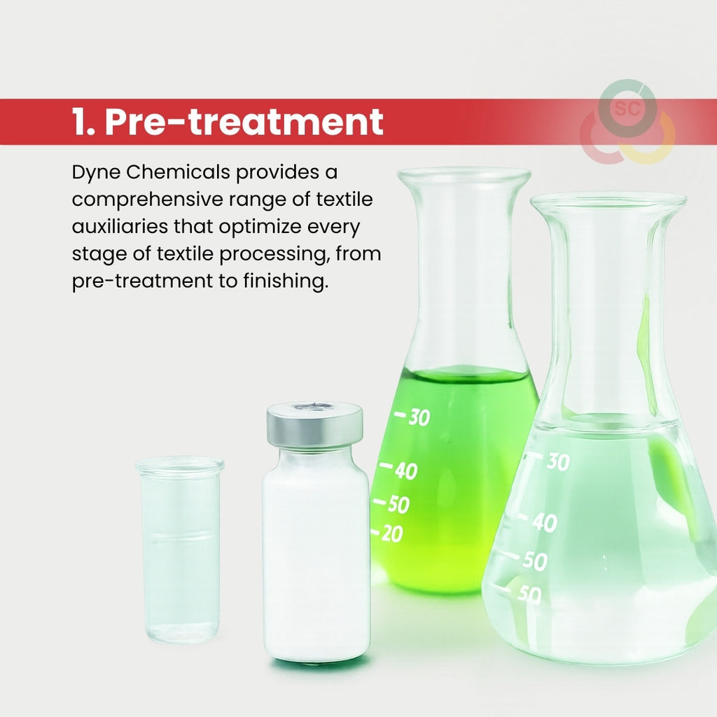 Dyne Textile Chemicals & Auxiliaries | Authorized Supplier India