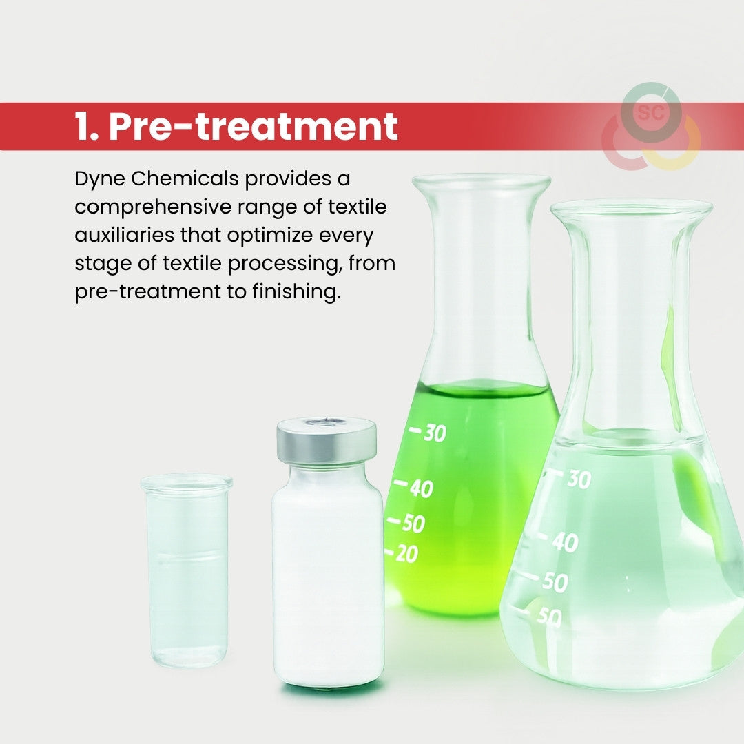 Dyne Textile Chemicals & Auxiliaries | Authorized Supplier India