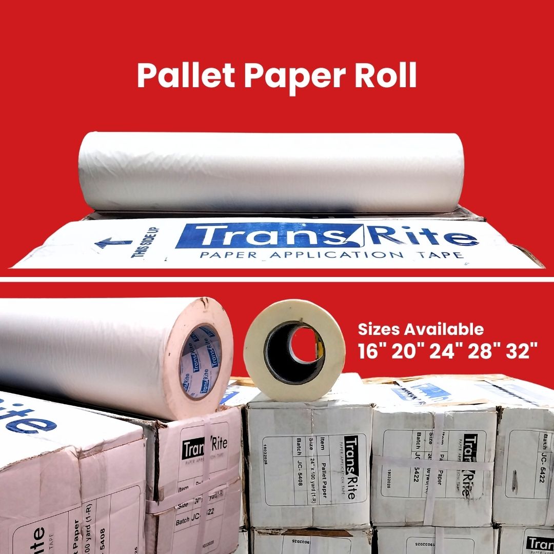 Pallet Paper Tape or platen tape